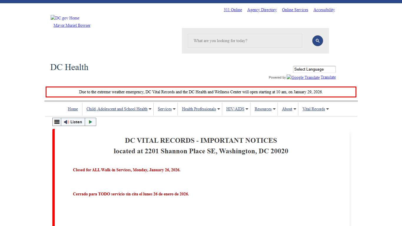 Amending a Record doh